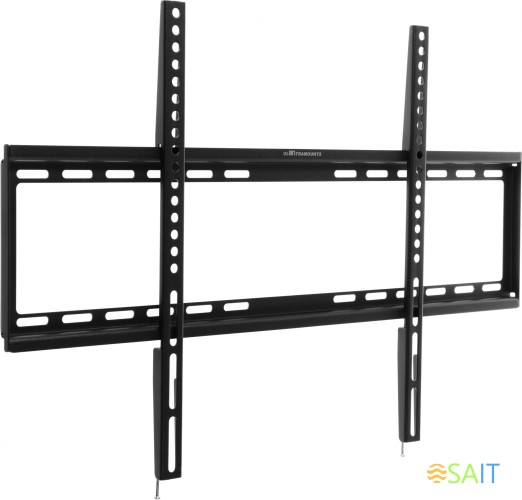 Кронштейн для телевизора Ultramounts UM814F черный 37"-70" макс.35кг настенный фиксированный