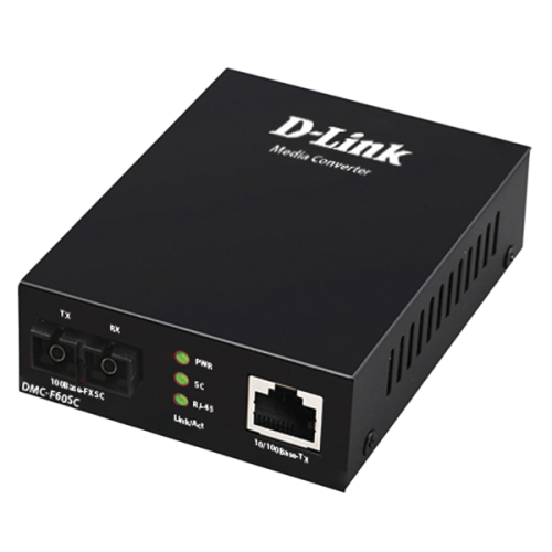 Автономный медиаконвертер D-Link DMC-F60SC/B1A