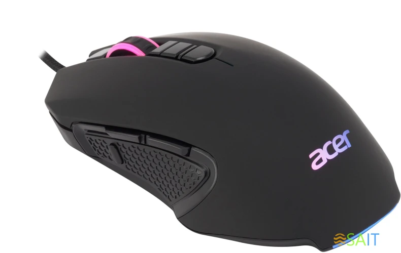 Мышь Acer OMW160 черный оптическая 6400dpi USB 8but (ZL.MCEEE.00Q)