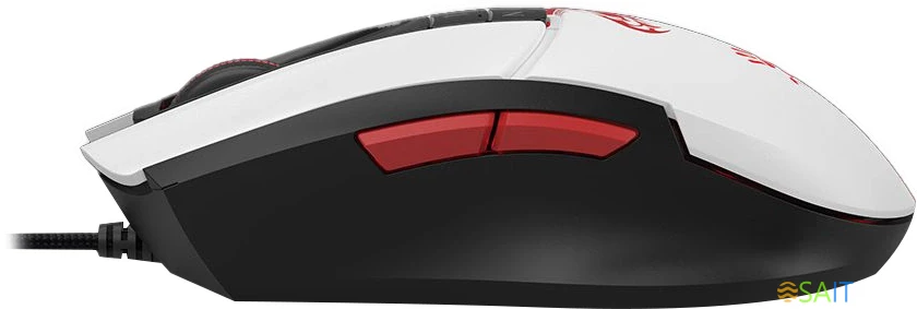 Мышь A4Tech Bloody L65 Max белый/рисунок оптическая 12000dpi USB 6but (L65 MAX NARAKA)