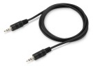 Кабель соединительный аудио Buro BAAC002-1 Jack 3.5 (m)/Jack 3.5 (m) 1м. черный
