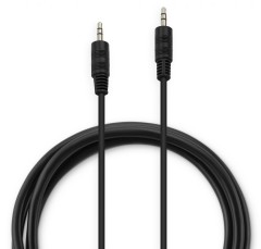 Кабель соединительный аудио Buro BAAC002-1 Jack 3.5 (m)/Jack 3.5 (m) 1м. черный