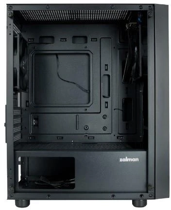 Корпус Zalman ZM-T3 Plus черный без БП mATX 2xUSB2.0 1xUSB3.0 audio front door bott PSU