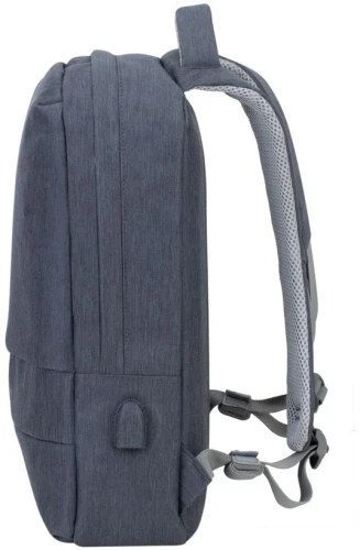 Рюкзак для ноутбука 15.6" Riva 7562 темно-серый полиэстер