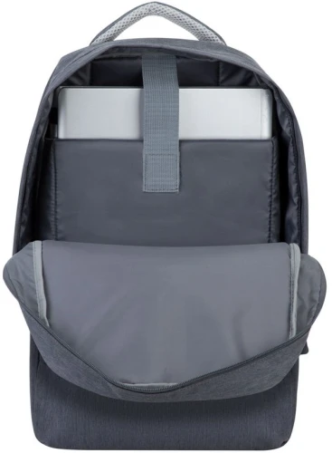 Рюкзак для ноутбука 15.6" Riva 7562 темно-серый полиэстер