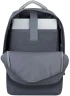 Рюкзак для ноутбука 15.6" Riva 7562 темно-серый полиэстер