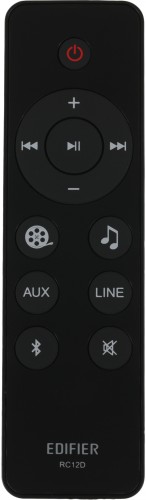 Колонки Edifier D12 black 1.0 черный/черный 70Вт беспроводные BT