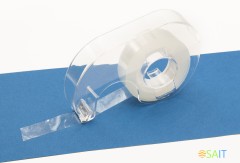 Клейкая лента двухсторонняя Silwerhof прозрачная шир.12мм дл.12.7м полипропилен на диспенсере