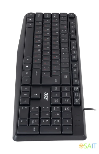 Клавиатура Acer OKW121 черный USB (ZL.KBDEE.00B)