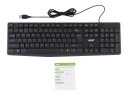 Клавиатура Acer OKW121 черный USB (ZL.KBDEE.00B)