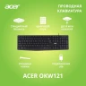 Клавиатура Acer OKW121 черный USB (ZL.KBDEE.00B)