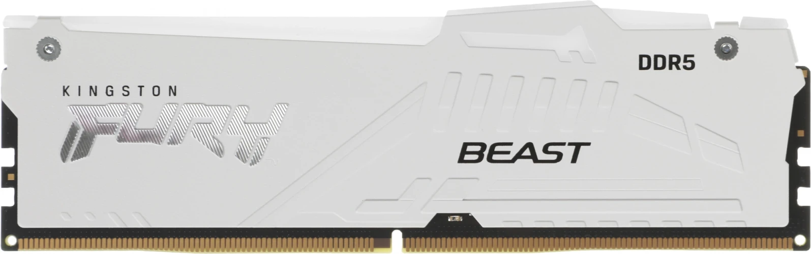Память DDR5 16GB 6400MHz Kingston KF564C32BWEA-16 Fury Beast RGB RTL Gaming PC5-51200 CL32 DIMM 288-pin 1.4В dual rank с радиатором Ret