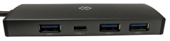 Разветвитель USB-C Digma HUB-3U3.0C-UC-G 4порт. серый (HUB-3U3.0С-UC-G)