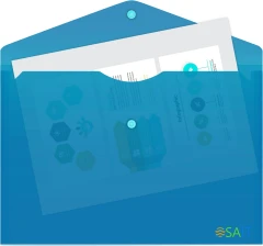 Конверт на кнопке Бюрократ -PK803ABLU A4 пластик 0.18мм синий