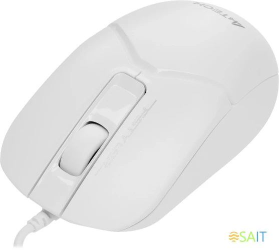 Мышь A4Tech Fstyler FM12S белый оптическая 1200dpi silent USB 3but (FM12S WHITE)