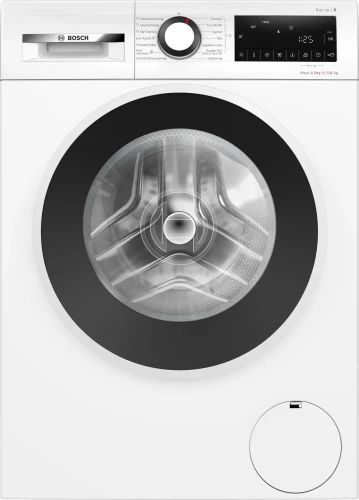 Стиральная машина Bosch Serie 6 WNG2540LSN пан.англ. загр.фронтальная макс.:10.5кг (с сушкой) белый