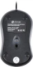 Мышь Оклик 115S черный/красный оптическая 1200dpi USB для ноутбука 3but (711637)