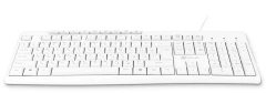 Клавиатура Оклик 305M белый USB Multimedia (1875227)