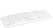 Клавиатура Оклик 305M белый USB Multimedia (1875227)