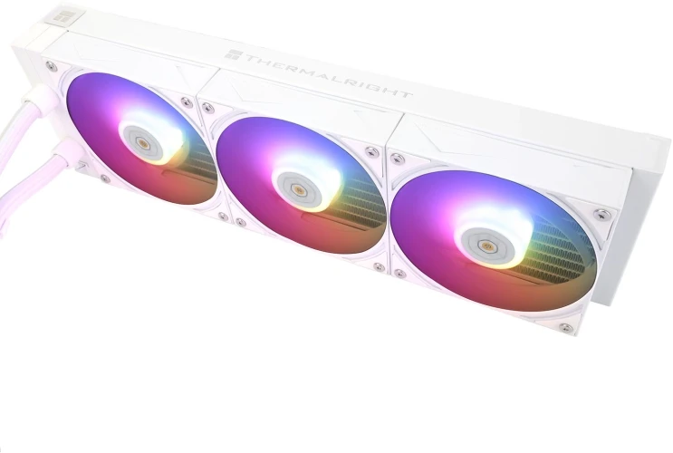 Система водяного охлаждения Thermalright Grand Vision 360 ARGB Soc-AM5/AM4/1151/1200/2066/2011/1700 белый 4-pin 29.4dB Al LCD Ret (G-VISION-360-WH-ARGB)
