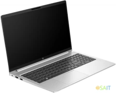 Ноутбук HP ProBook 450 G10 Core i7 1355U 16Gb SSD512Gb Intel Iris Xe graphics 15.6" IPS FHD (1920x1080) Free DOS silver WiFi BT Cam (968W5ET)