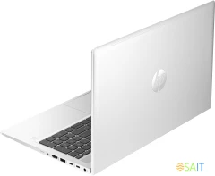 Ноутбук HP ProBook 450 G10 Core i7 1355U 16Gb SSD512Gb Intel Iris Xe graphics 15.6" IPS FHD (1920x1080) Free DOS silver WiFi BT Cam (968W5ET)