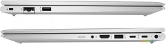 Ноутбук HP ProBook 450 G10 Core i7 1355U 16Gb SSD512Gb Intel Iris Xe graphics 15.6" IPS FHD (1920x1080) Free DOS silver WiFi BT Cam (968W5ET)
