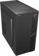 Корпус Digma DCC-MN306 черный без БП mATX 1x80mm 1x92mm 2x120mm 2xUSB2.0 1xUSB3.0 audio