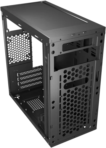 Корпус Digma DCC-MN306 черный без БП mATX 1x80mm 1x92mm 2x120mm 2xUSB2.0 1xUSB3.0 audio