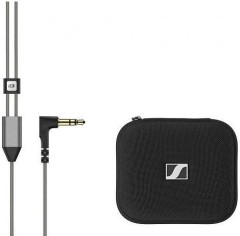 Наушники вкладыши Sennheiser IE 300 1.25м черный проводные крепление за ухом (509104)