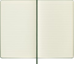 Блокнот Moleskine CLASSIC QP060K15 Large 130х210мм 240стр. линейка твердая обложка зеленый