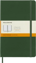 Блокнот Moleskine CLASSIC QP060K15 Large 130х210мм 240стр. линейка твердая обложка зеленый
