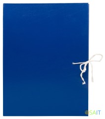 Короб архивный 2 завязки Silwerhof КБЗ-2-120P бумвинил корешок 120мм разобранный A4 ассорти