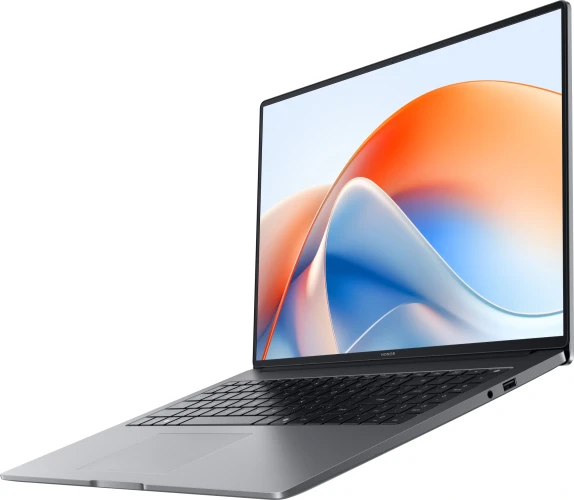 Ноутбук Honor MagicBook X16 Plus 2025 BornB-5611 Core 5 220H 16Gb SSD1Tb Intel Iris Xe graphics 16" IPS WQXGA (2560x1600) Windows 11 Home grey space WiFi BT Cam (5301ALVV)