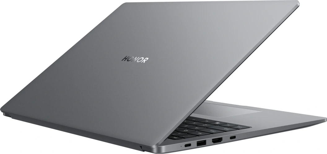 Ноутбук Honor MagicBook X16 Plus 2025 BornB-5611 Core 5 220H 16Gb SSD1Tb Intel Iris Xe graphics 16" IPS WQXGA (2560x1600) Windows 11 Home grey space WiFi BT Cam (5301ALVV)
