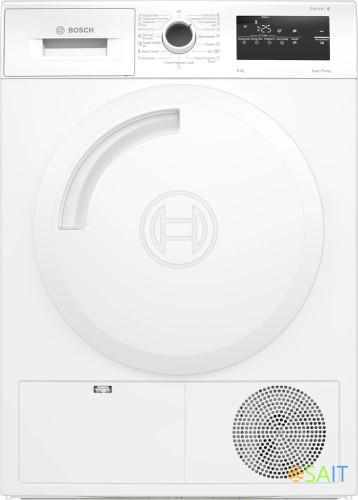 Сушильная машина Bosch WTH83253BY пан.англ. кл.энер.:A++ макс.загр.:8кг белый