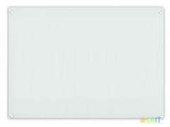 Доска стеклянная Deli 8736 стеклянная белый 90x120см стекло магнитный 4 магнита/2 маркера/стиратель