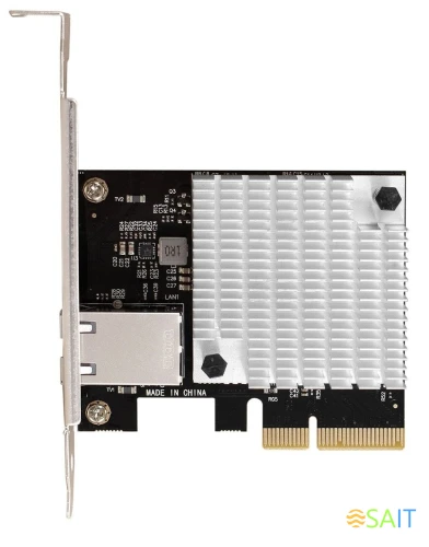 Сетевой адаптер 10G Ethernet Exegate EXE-107S EX296225RUS PCI Express x4