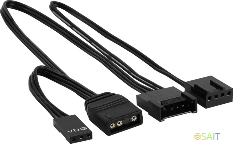 Вентилятор для корпуса Aerocool Astro 12 F ARGB 120х120x25 черный 6-pin 17.5дБ (ASTRO 12 F ARGB) Ret