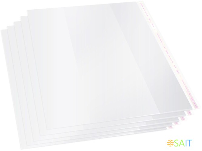 Обложка Silwerhof 382174 Монстрики для учебника с липк.сл. (набор 10шт) ПП 70мкм гладкая прозр. 250х380мм