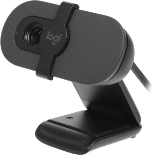 Камера Web Logitech HD Webcam Brio 90 черный 2Mpix (1920x1080) USB-A с микрофоном (960-001581)
