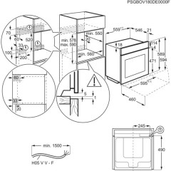 Встраиваемые электрические духовки ELECTROLUX Electrolux COB8S39WZ