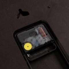 Часы настенные аналоговые Бюрократ WallC-R77P D35см коричневый (WALLC-R77P35/BROWN)