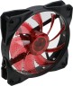 Вентилятор для корпуса Digma DFAN-LED-RED RGB 120х120x25 черный 3-pin 4-pin (Molex) 23дБ Ret