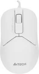 Мышь A4Tech Fstyler FM12S белый оптическая 1200dpi silent USB 3but (FM12S WHITE)