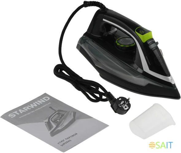 Утюг Starwind SIR2845 2800Вт черный/серебристый