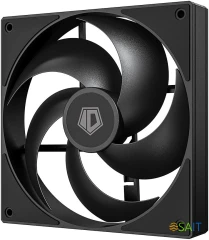 Вентилятор для корпуса ID-Cooling AS-120-K Trio 120х120x25 черный 4-pin 27.2дБ (упак.:3шт) Ret