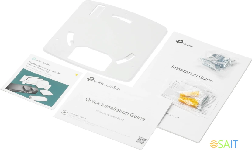 Точка доступа TP-Link EAP223 AC1350 10/100/1000BASE-TX белый