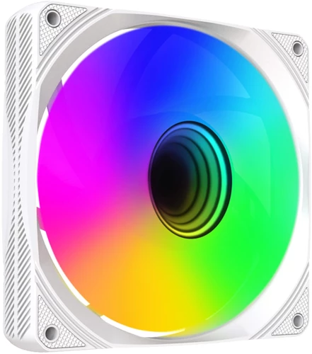 Вентилятор для корпуса Bloody BD-CF120ARGB1 ARGB 120х120x25 белый 4-pin 26дБ (BD-CF120ARGB1-WH) Ret