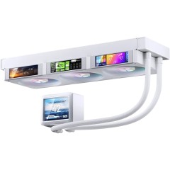 Система жидкостного охлаждения JONSBO TF3-360SCB White